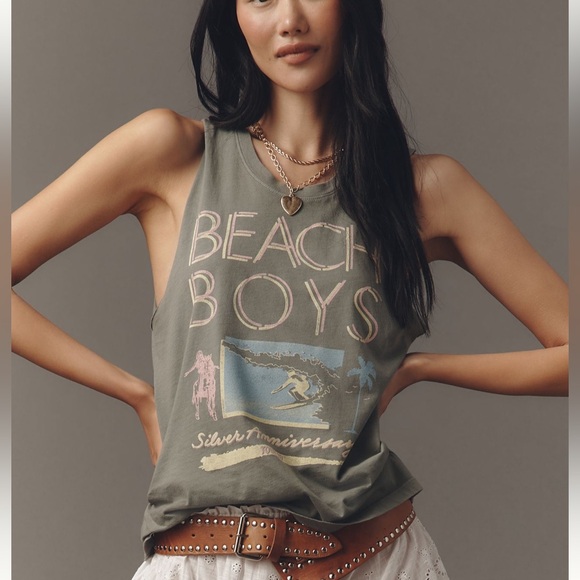 Letluv Tops - Letluv Beach Boys Tank Top